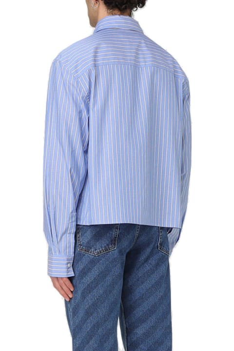 Marni for Men Marni Long-sleeved Striped Shirt