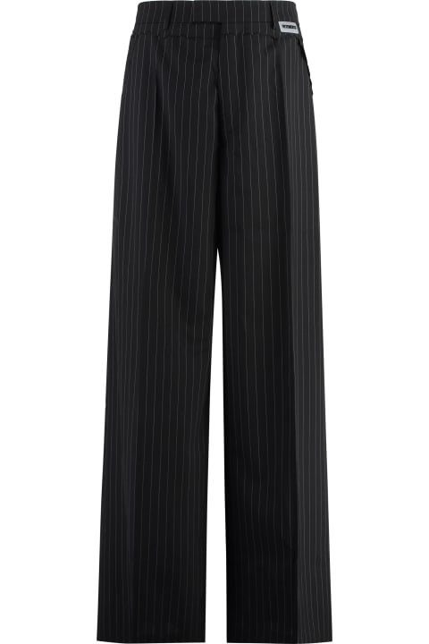 Homeware VETEMENTS Pinstriped Wool Trousers