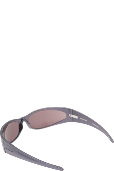Balenciaga Eyewear for Women Balenciaga Graphite Aluminum Reverse Xpander 2.0 Sunglasses