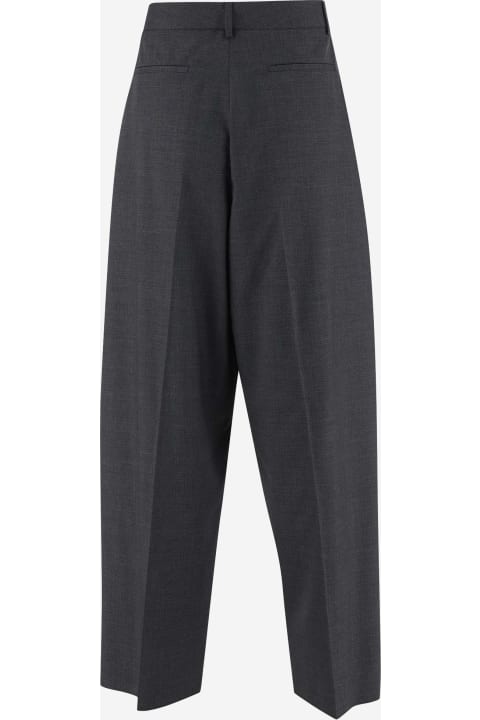 Valentino Pants for Men Valentino Wool Pants