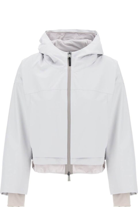 Herno Clothing for Women Herno Zip-up Hooded Jacket