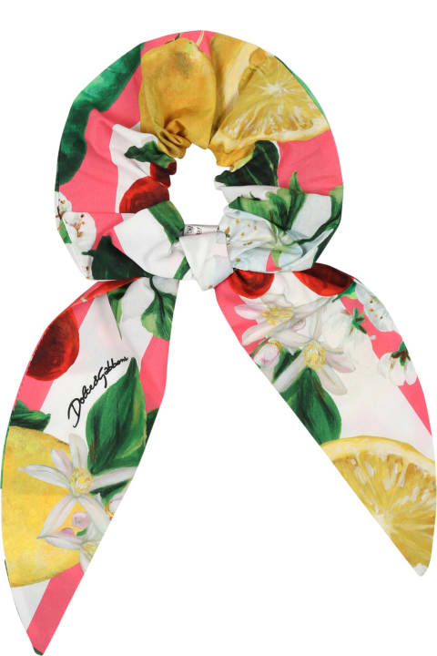 Accessories & Gifts for Girls Dolce & Gabbana Multicolor Headband For Girl