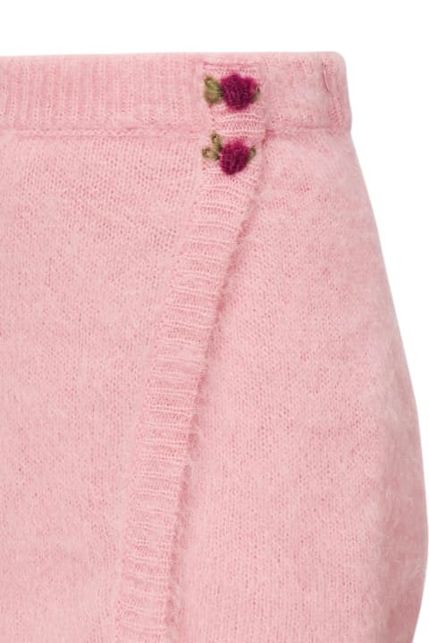 Alessandra Rich for Kids Alessandra Rich Mini Skirt With Embroidery