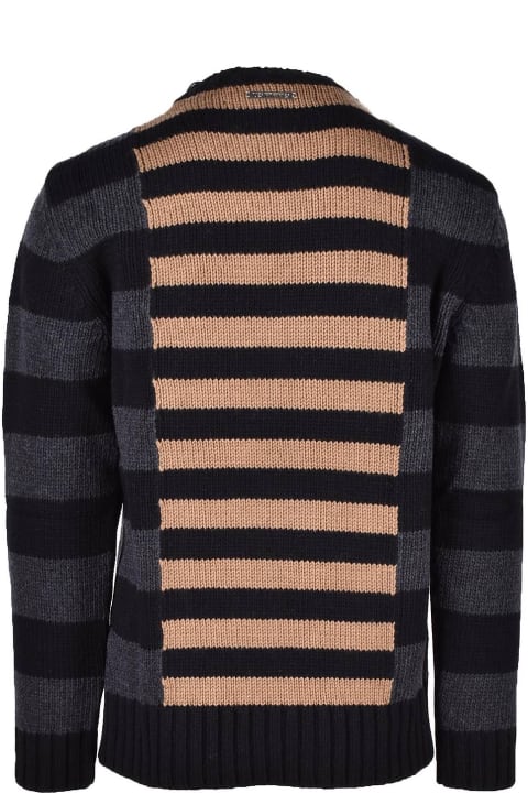 Men's Black / Brown Sweater