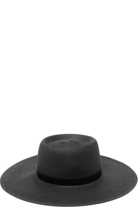 Max Mara Hats for Women Max Mara Black Musette Hat