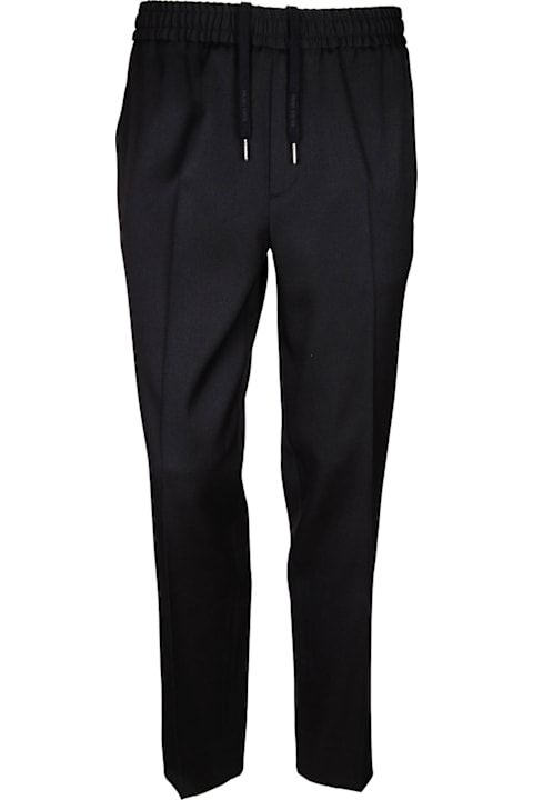 Homeware Golden Goose Golden Goose Twill Drawstring Pants In Black Colour
