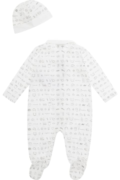 Bodysuits & Sets for Baby Girls Emporio Armani 6dnv11nj0zzf116