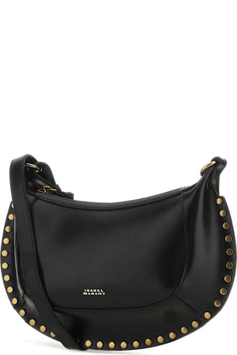 Bags for Women Isabel Marant Black Leather Oskan Shoulder Bag