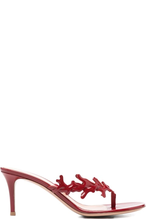 Gianvito Rossi Ocean Patent Leather Sandals