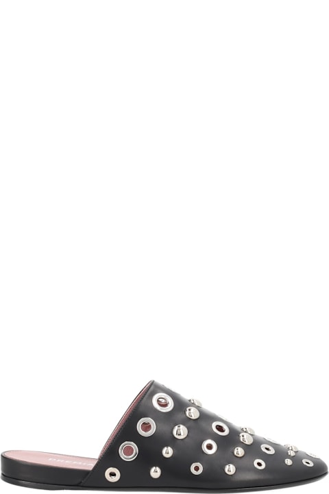 Premiata for Kids Premiata Leather Slipper With Studs