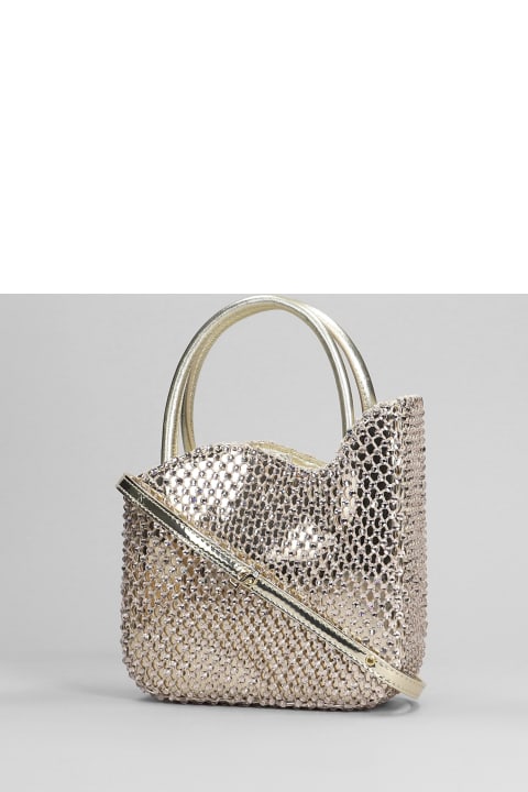 Le Silla Totes for Women Le Silla Gilda Hand Bag In Platinum Leather