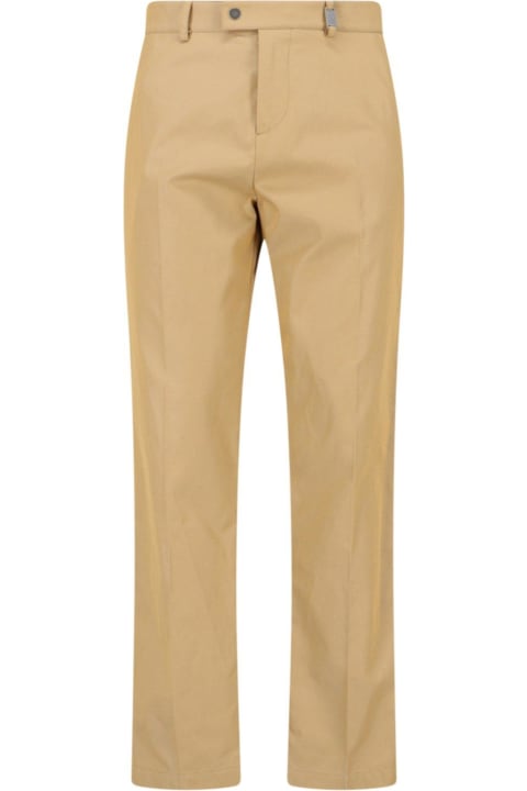 Burberry Pants for Men Burberry Straight-leg Buckle-detailed Trousers