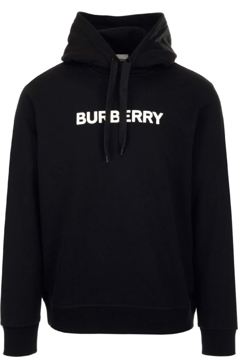Burberry for Men Burberry Black Oversize Hoodie