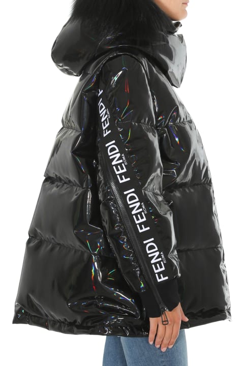 fendi holographic jacket