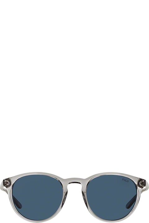 Polo Ralph Lauren Eyewear for Men Polo Ralph Lauren Ph4110 Shiny Semi-transparent Grey Sunglasses