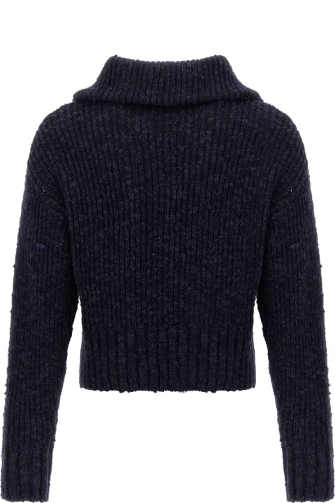 Ami Alexandre Mattiussi Sweaters for Men Ami Alexandre Mattiussi Half Zip Sweater