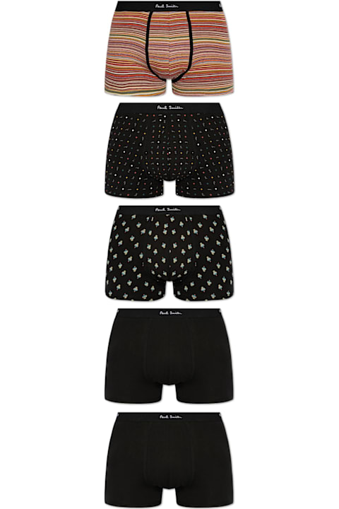 ملابس داخلية لـ القسم الرجالي Paul Smith Paul Smith Five-pack Of Cotton Boxers