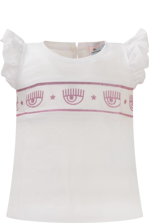Chiara Ferragni T-Shirts & Polo Shirts for Baby Girls Chiara Ferragni Logomania Tank Top