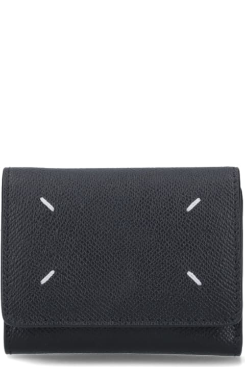 Maison Margiela Four-stitch Press-stud Fastened Keyring Holder