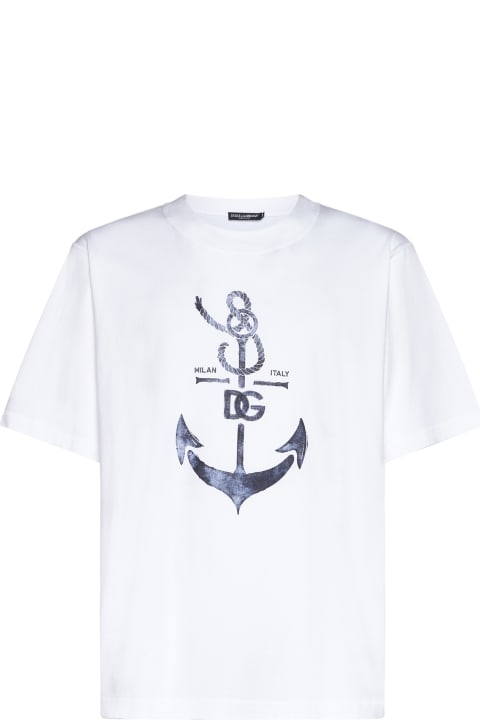 Dolce & Gabbana Sale for Men Dolce & Gabbana Marina Print T-shirt