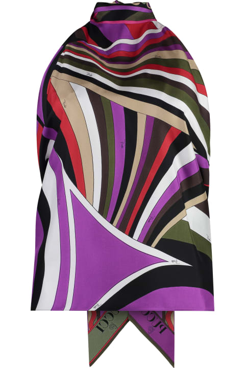 Clothing for Women Pucci Printed Silk Top