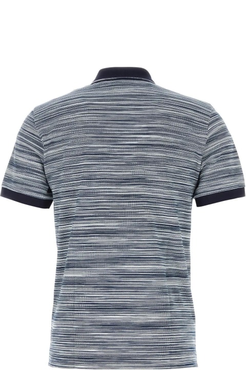 Missoni for Men Missoni Embroidered Cotton Polo Shirt