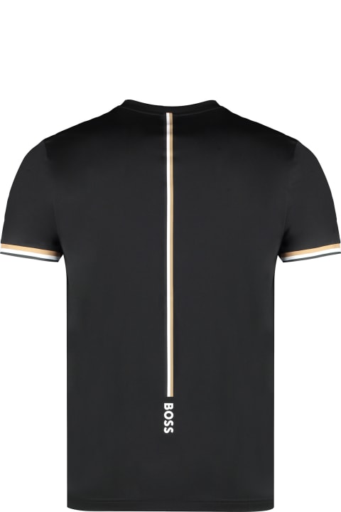 Fashion for Men Hugo Boss Boss X Matteo Berrettini - Techno Fabric T-shirt