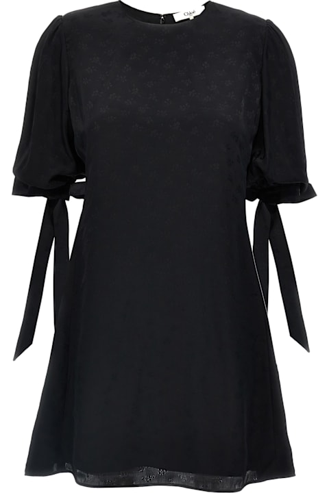 Chloé فساتين لـ السيدات Chloé Floral Viscose Dress
