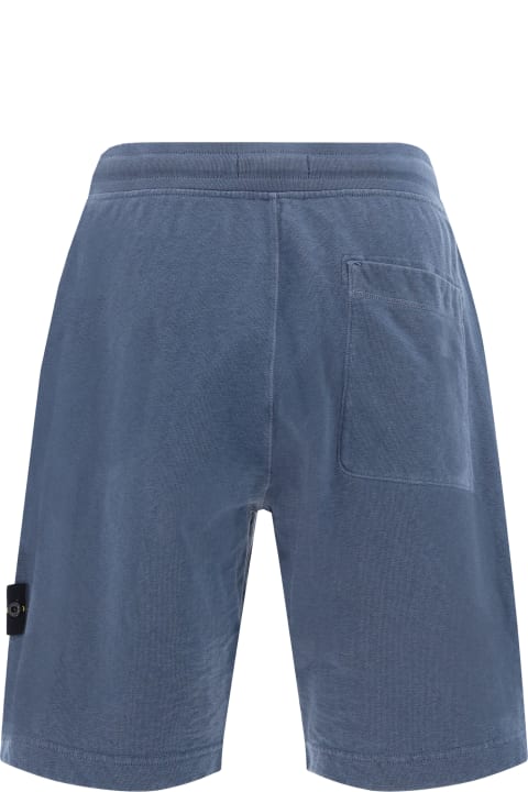 Stone Island Pants for Men Stone Island Bermuda Shorts
