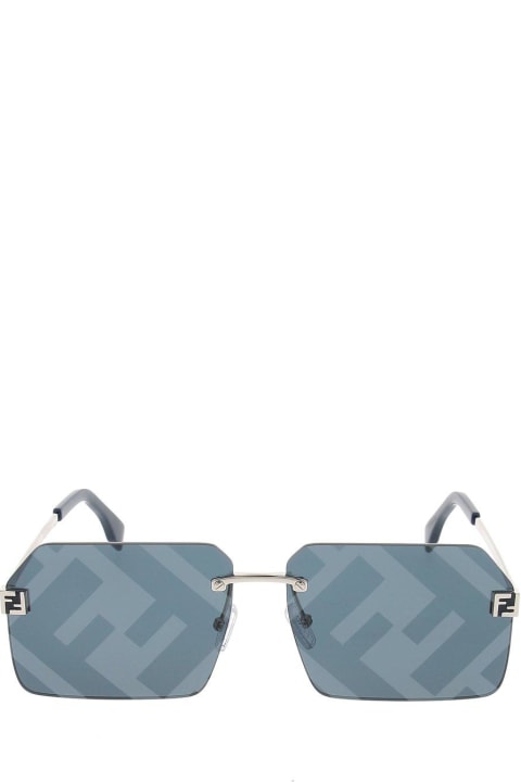 メンズ Fendi Eyewearのアイウェア Fendi Eyewear Square Frame Sunglasses