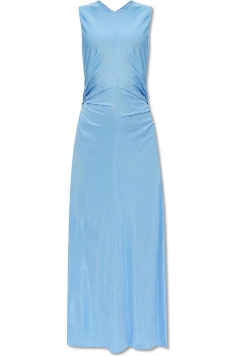 ウィメンズ Bottega Venetaのウェア Bottega Veneta Draped Sleeveless Maxi Dress