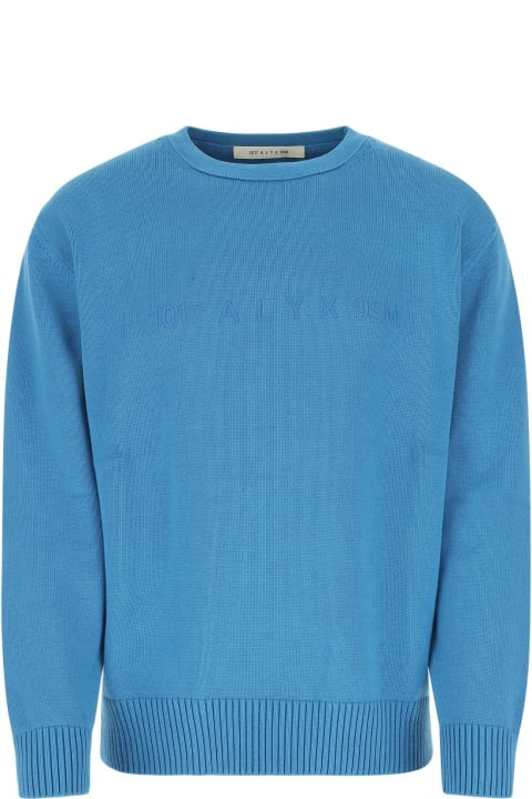 メンズ 1017 ALYX 9SMのニットウェア 1017 ALYX 9SM Turquoise Cotton Sweater