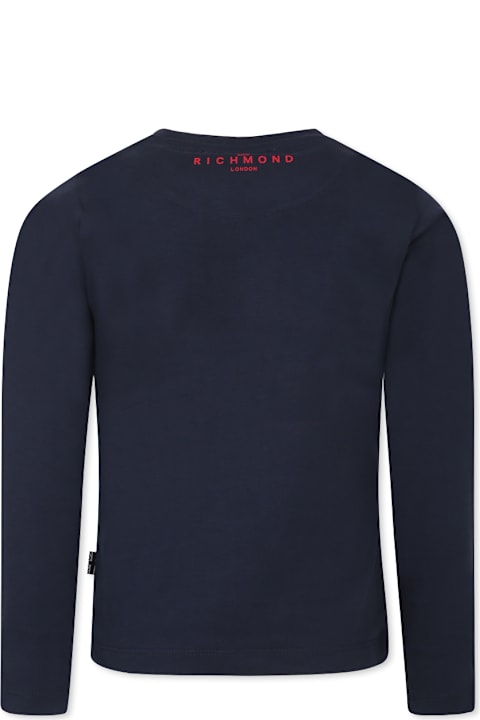 Homeware Richmond Blue T-shirt For Boy With Logo