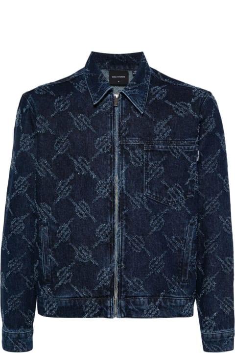 Daily Paper Coats & Jackets for Men Daily Paper Jacob Denim Jacket