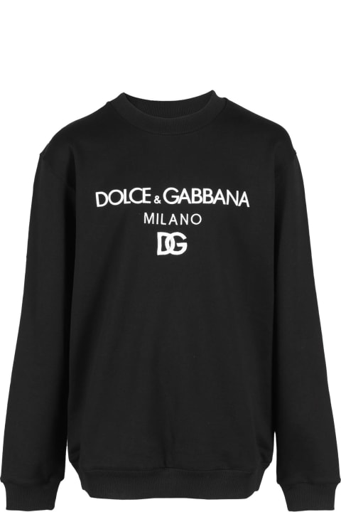 Dolce & Gabbana for Boys Dolce & Gabbana Felpa Girocollo Manica Lunga