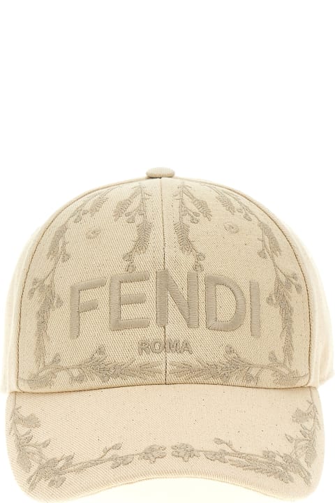 Fendi Hats for Men Fendi 'fendi Roma' Baseball Cap