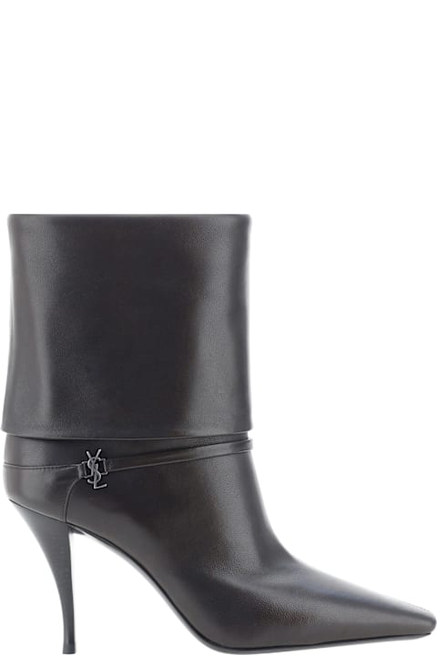 Saint Laurent Shoes for Women Saint Laurent Vicky Ankle Boots