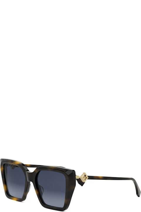 Fendi Eyewear for Women Fendi Fe40161i55f - Havana