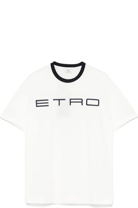 Etro T-Shirts & Polo Shirts for Boys Etro T-shirt Con Ricamo