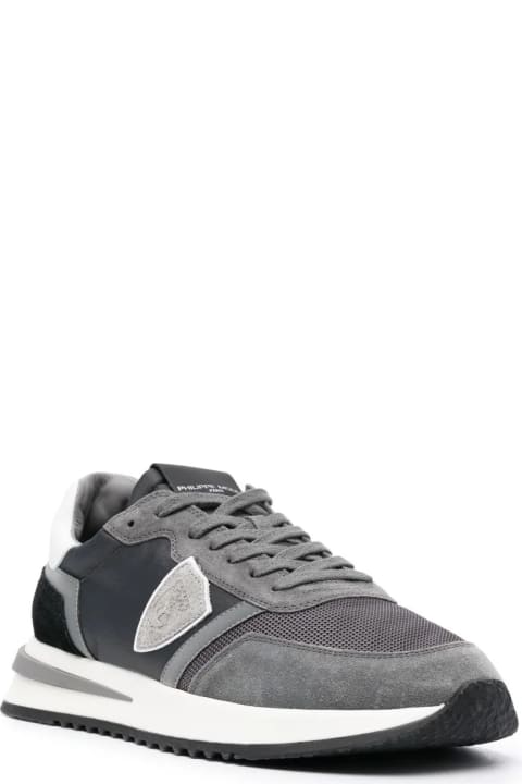 Fashion for Men Philippe Model Tropez 2.1 Running Sneakers - Anthracite