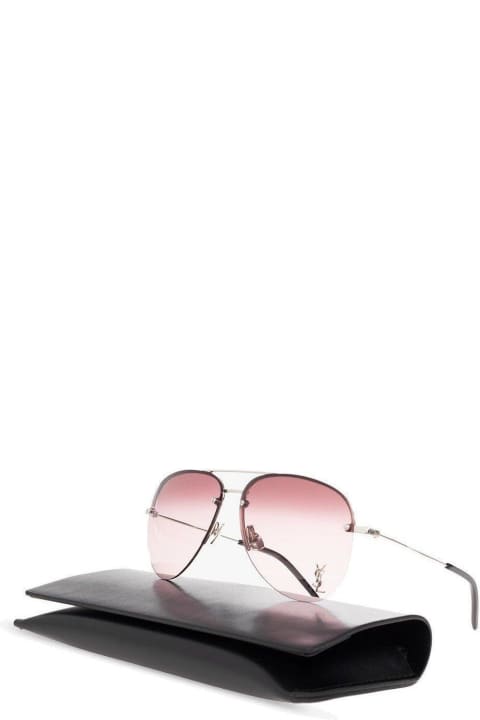 Saint Laurent Eyewear for Men Saint Laurent Pilot-framed Sunglasses
