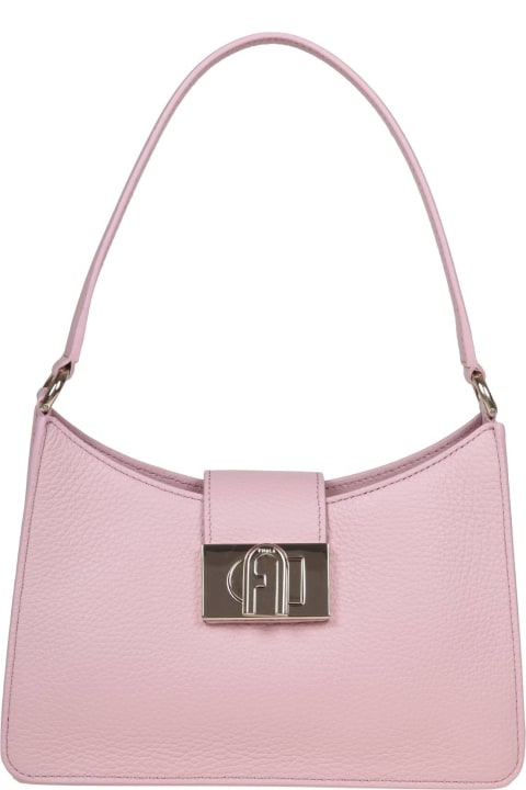 Furla Shoulder Bags for Women Furla 1927 S Shoulder Bag In Pink Soft Leather
