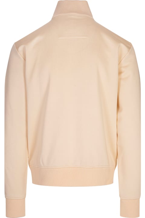 Givenchy Coats & Jackets for Men Givenchy Ivory Brushed Fabric Sports Jacket With 4g Detail