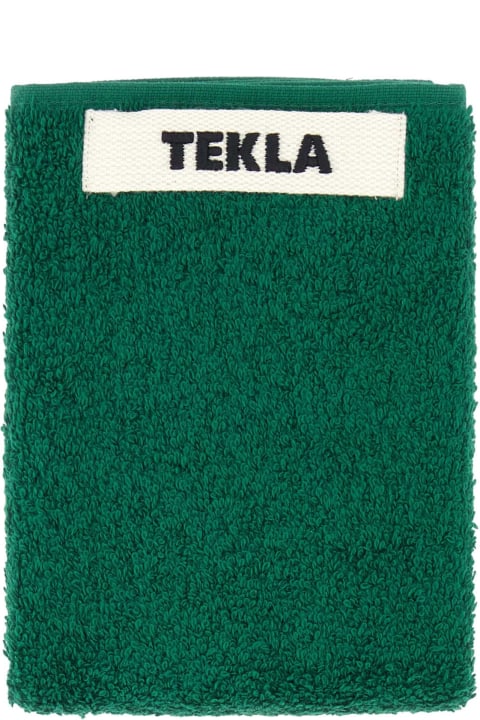 Tekla Textiles & Linens Tekla Green Terry Towel