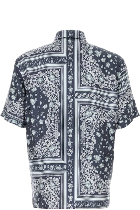 Sale for Men Fendi Printed Silk Shirt