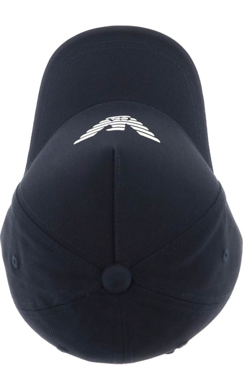 Hats for Men Emporio Armani Baseball Cap With Logo