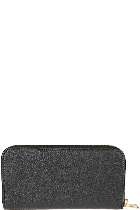 Wallets for Women Tom Ford Grained Leather Zip-around Wallet