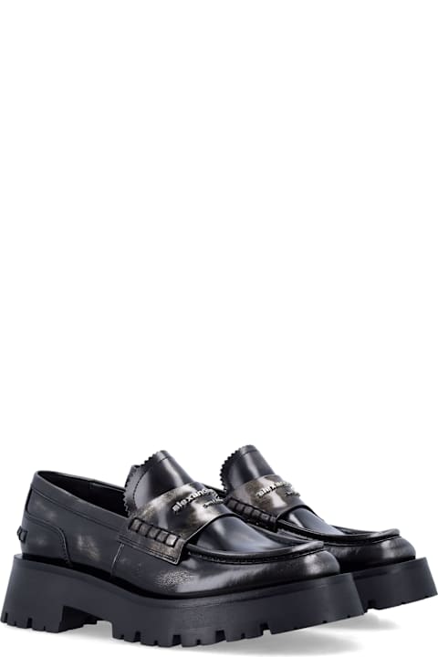 Alexander Wang Two-tone Leather Loafers