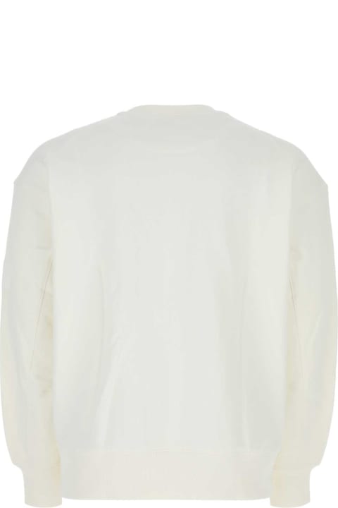 Y-3 Fleeces & Tracksuits for Men Y-3 Ivory Cotton Sweatshirt