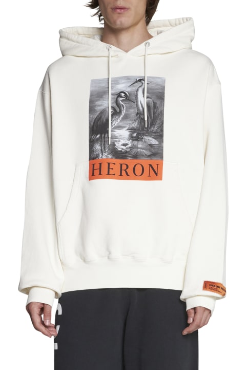 メンズ HERON PRESTONのフリース＆ラウンジウェア HERON PRESTON Hoodie With Print